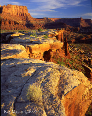 21 Walking Rocks, White Rim