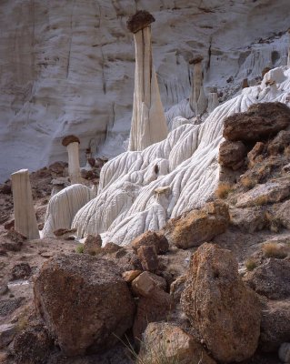 White Hoodoos