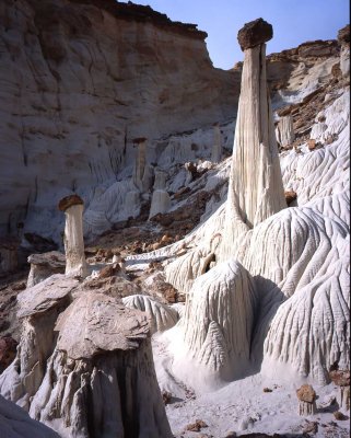 White Hoodoos