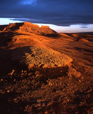 Factory Butte, Luna Mesa, Utah