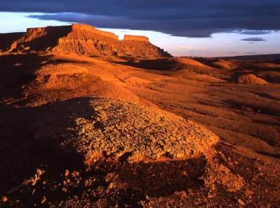 Factory Butte, Luna Mesa, Utah