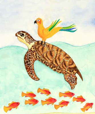 Birdie and the Sea Turtle