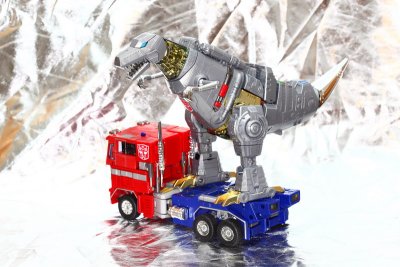 Grimlock and Optimus Prime
