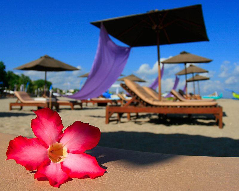 Beachfront, Santika Hotel, in Kuta