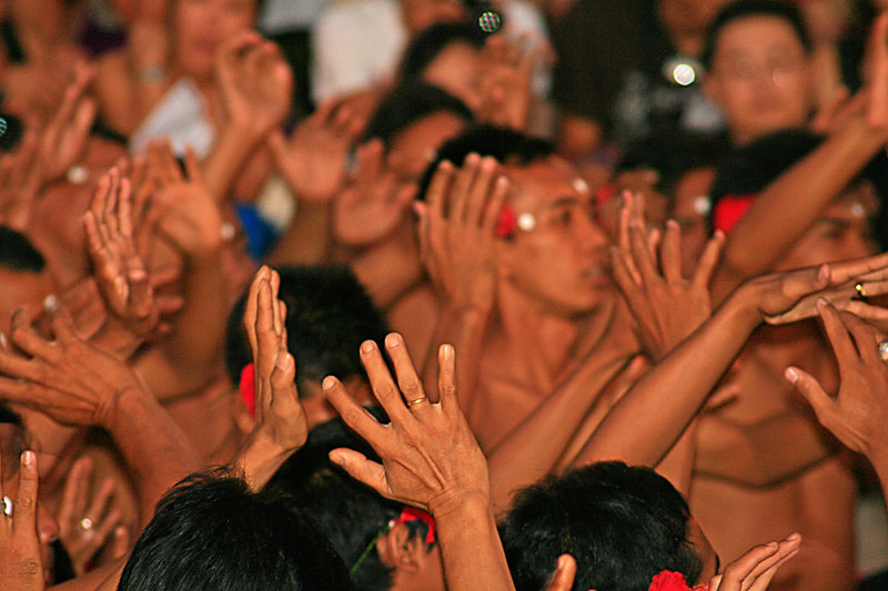 Sunset dance at Uluwatu Temple