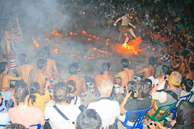 Sunset dance at Uluwatu Temple