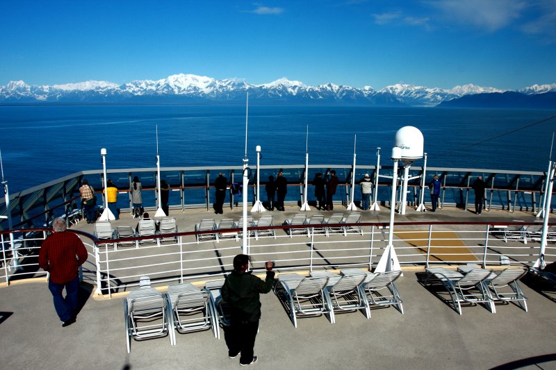Approaching Hubbard Glacier