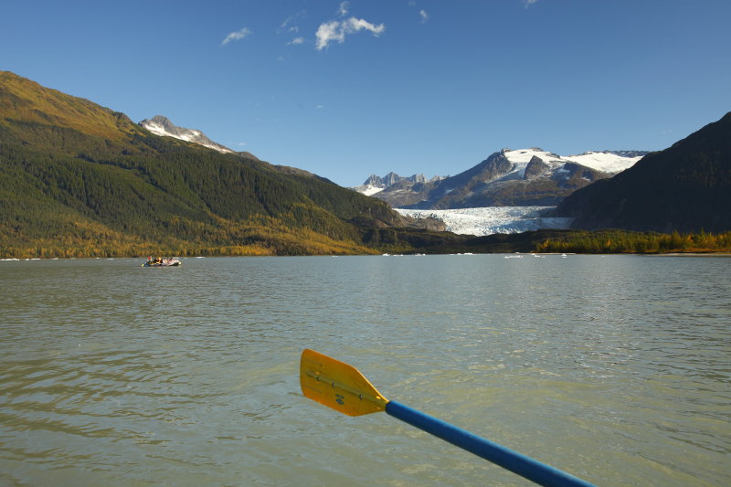 Rafting at Mendenhall