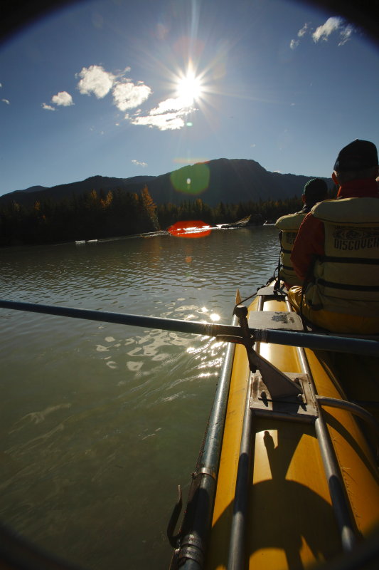 Rafting at Mendenhall