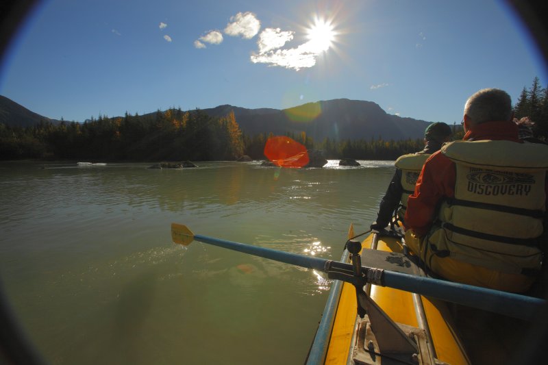 Rafting at Mendenhall
