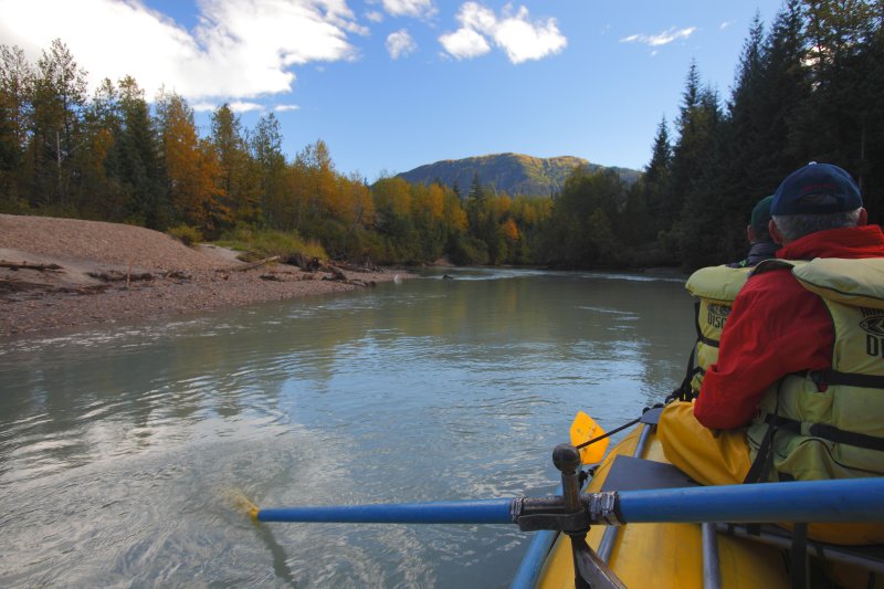 Rafting at Mendenhall