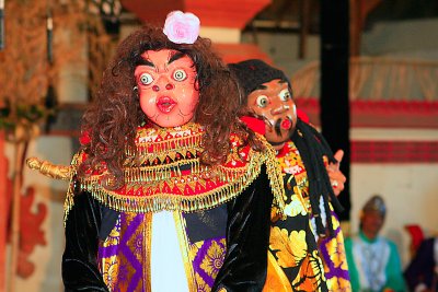 Bali Mask Dance -- Comedy Skit