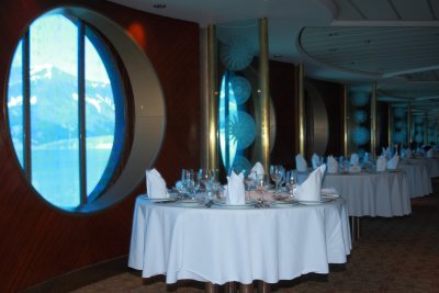 Ships dining areas