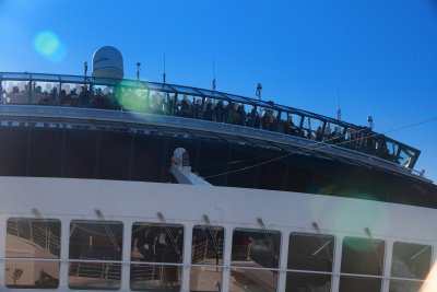 Approaching Hubbard Glacier