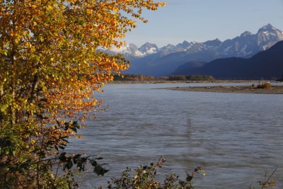 Autumn colors in Chilkat Preserve