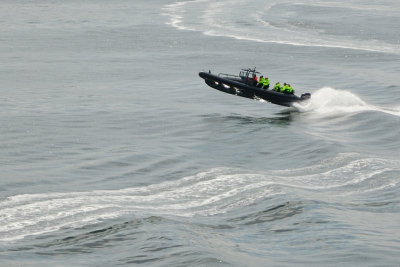 Boat Jumping Wake