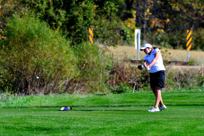 Kristi Driving the Ball