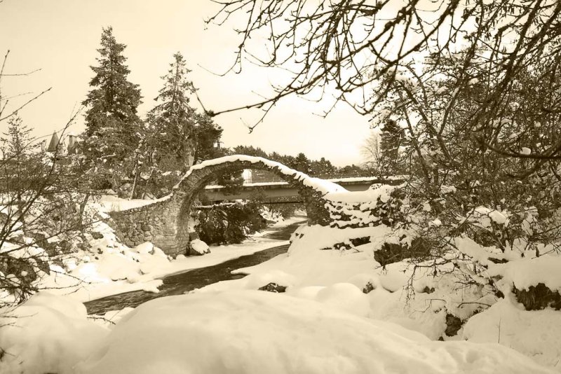 Snowy Bridge