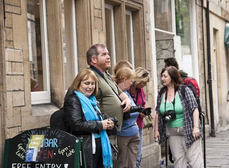 Queing for the bar?