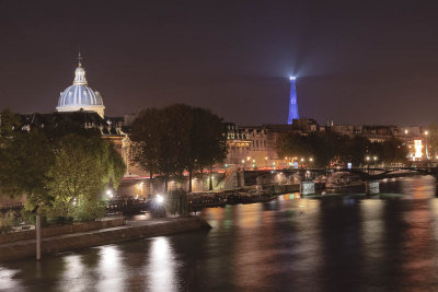Seine and Eiffel tower