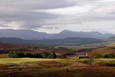 Dava Moor and Cairngorm Mountains