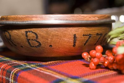 Robbie Burns Porridge Bowl