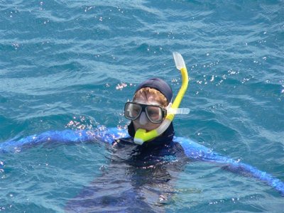 Sheri Snorkeling