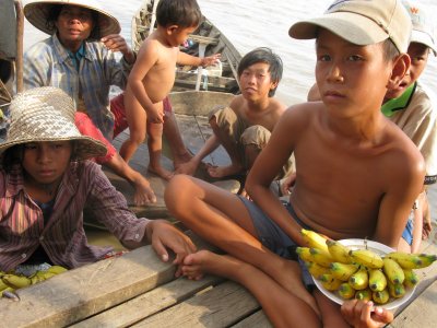 Tonle Sap seller