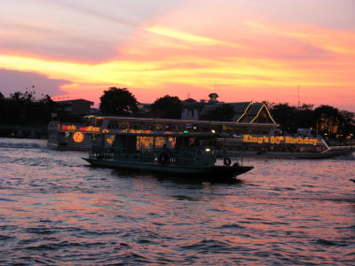 Chao Praya sunset