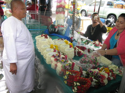 At the flower market