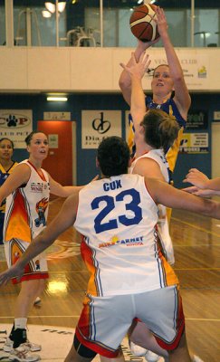 WNBL Bulleen Boomers v Townsville Fire 02Feb08