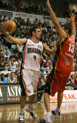 NBL Melbourne Tigers v South Dragons 09Feb08