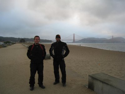 Day 10 - July 20, 2008: Laguna Seca, CA to San Francisco, CA