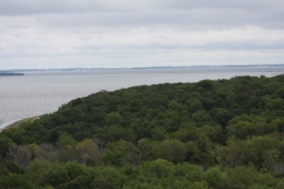 Devils Lake From Sullys Hill National Game Preserve