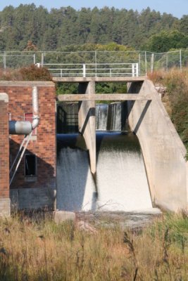 Dam on the Minnechaduza Creek