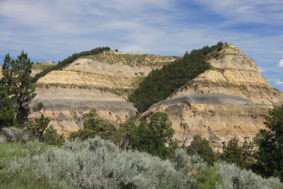 North Unit Scenery and Flora of Theodore Roosevelt National Park