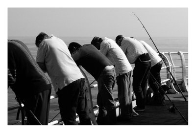 3 - Fishing off Cromer Pier