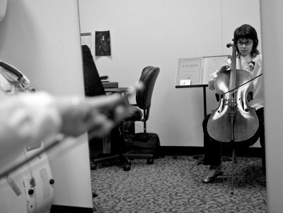 warm up with Bach