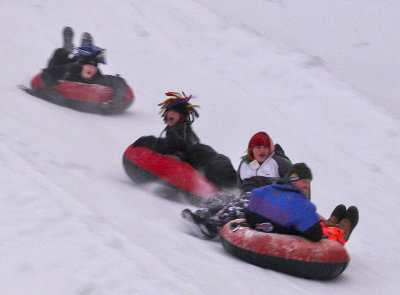 Tubing into unintended pointillisme.