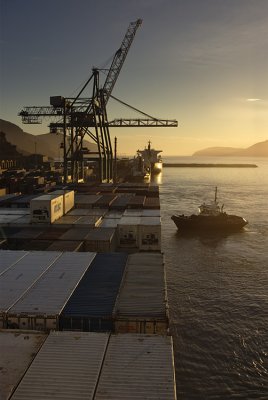 Another day, Another Port, Lyttelton, New Zealand