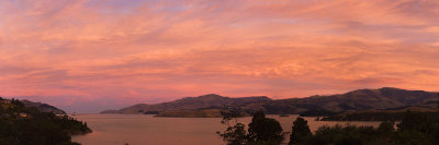 Sunset for 2008, Lyttelton, Canterbury, New Zealand