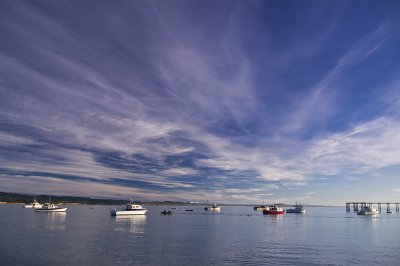 The harbour at Moeraki, Otago, New Zealand