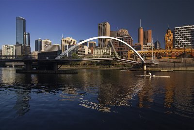 Smooth waters, Melbourne