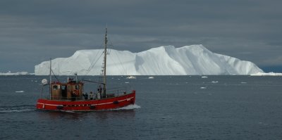 Sailing The Ice Fjord