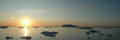 Arctic Sunset pano