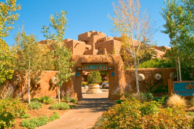 Santa Fe Hotel Front Door