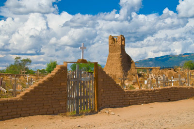 Taos Pueblo Church Graveyard