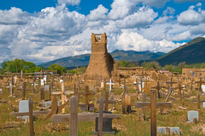 Taos Pueblo Church Graveyard