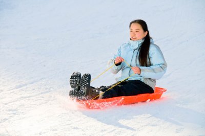 Lake Tahoe Lynn Snow Sliding