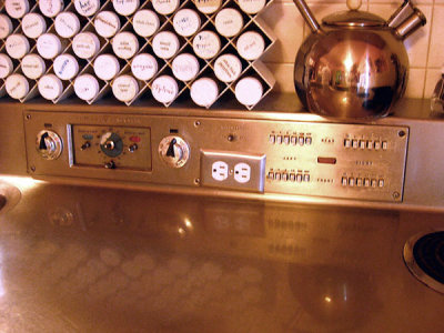 cooktop & oven controls